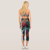 WALDFOLIAGE CAPRI LEGGINGS (Rückseite)