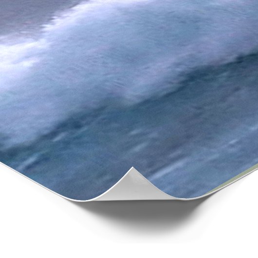 Waldfotografie-Poster Poster (Ecke)