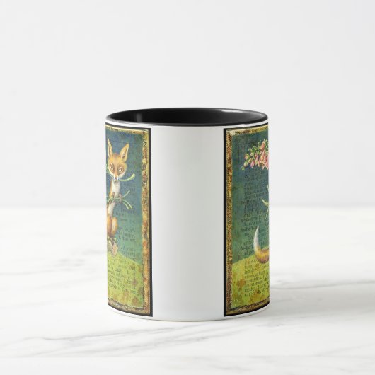 Waldfox-Tasse, glücklich Tasse (Zentrum)