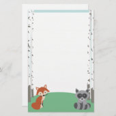 Waldfreunde Briefpapier (Vorne/Hinten)