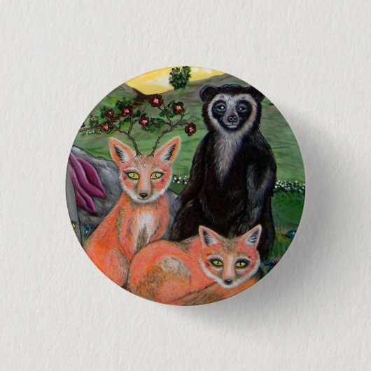 Waldfreunde Button (Vorderseite)