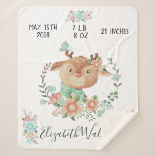 Waldfreunde Geburtsdaten von Hirschen Sherpadecke