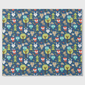 Waldfreunde Geschenkpapier (Flach)