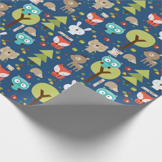Waldfreunde Geschenkpapier (Ecke)