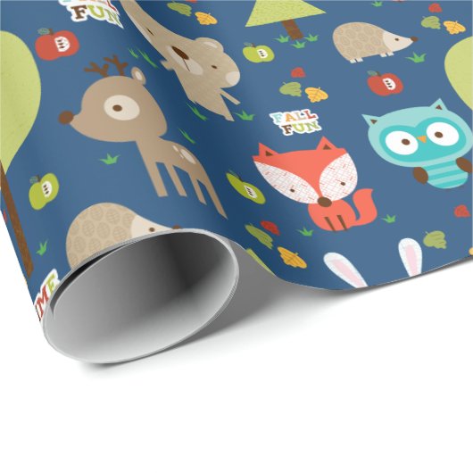 Waldfreunde Geschenkpapier (Rolleneckpunkt)