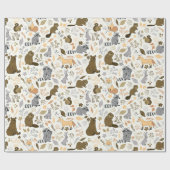 Waldfreunde Geschenkpapier (Flach)