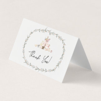 Waldfreunde im Wald geklappt Danke Karte