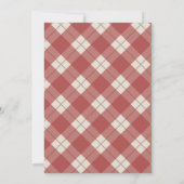 Waldfreunde Kindergeburtstag Party Einladung (Rückseite)