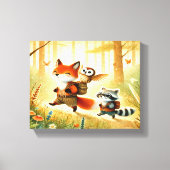 Waldfreunde Kinderzimmer Leinwand Lugano Highlight (Vorderseite)