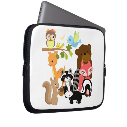 Waldfreunde Laptopschutzhülle (Vorne Rechts)