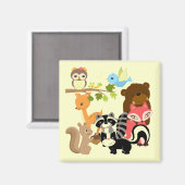 Waldfreunde Magnet (Vorderseite/Rückseite)