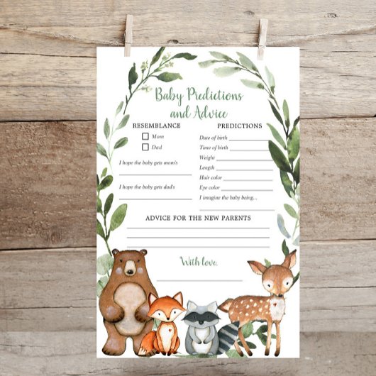 Waldfreunde mit Waldbewohnern Ratschläge für Babyv