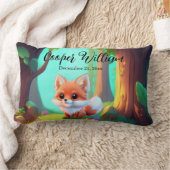 Waldfreunde niedlicher Babyfuchs Lendenkissen (Decke)
