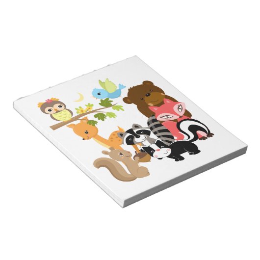 Waldfreunde Notizblock (angewinkelt)