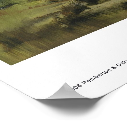 Waldfreunde Poster (Ecke)