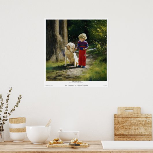 Waldfreunde Poster (Küche)