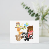 Waldfreunde Postkarte (Stehend Vorderseite)