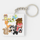 Waldfreunde Schlüsselanhänger (Rückseite)