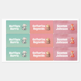 Waldfreunde: Set "Kids Labels" Etiketten