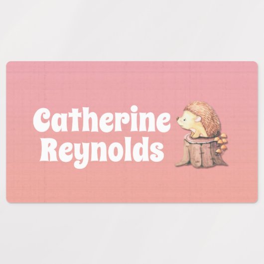 Waldfreunde: Set "Kids Labels" Etiketten (Design 2)