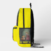 „Waldfreunde voller Herz – Ein magisches Treffen“ Bedruckter Rucksack (Rechts)