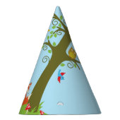 Waldfreunde Woodland Niedlich 1. Geburtstag Party Partyhütchen (Rechts)