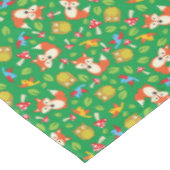 Waldfreunde Woodland Niedlich 1. Geburtstag Party Tischdecke (Schrägansicht)