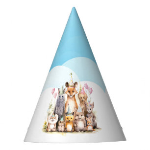 Waldfreunde zum Geburtstag Partyhütchen