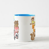Waldfreunde Zweifarbige Tasse (Mittel)