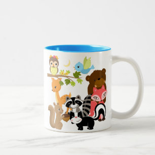 Waldfreunde Zweifarbige Tasse