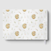 Waldfuchs | Forest Animal Baby Shooter Gästebuch (Rückseite)