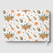 Waldfuchs | Forest Animal Baby Shooter Gästebuch (Rückseite)