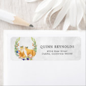 Waldfuchs | Forest Baby Return Address Label (Insitu)