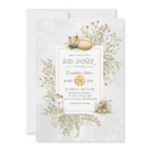 Waldfuchs | Forest Baby Shower Einladung