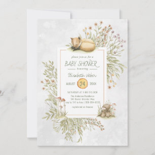 Waldfuchs   Forest Baby Shower Einladung