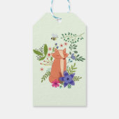 Waldfuchs Geschenkanhänger (Rückseite)