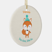 Waldfuchs Keramikornament (Rechts)