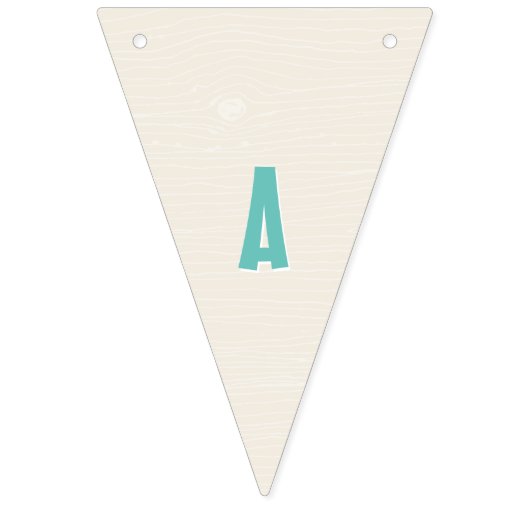 Waldfuchs mit Balloons Wimpelkette (Dritte Fahne)