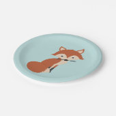 Waldfuchs Pappteller (Schrägansicht)