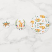 Waldfuchs | Waldtierisches Party Konfetti (Vorderseiten)