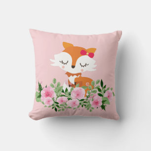 Waldfüchse, niedlicher Fuchs, Kissen