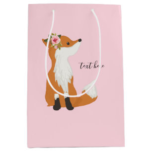 Waldfüchse, niedlicher Fuchs, Mittlere Geschenktüte