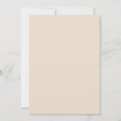 Waldfütterdusche für Waldtiere Einladung (Rückseite)