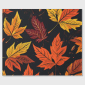 Waldgarten: Herbstleebollen Geschenkpapier (Flach)