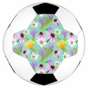 Waldgarten Wildblume Fußball