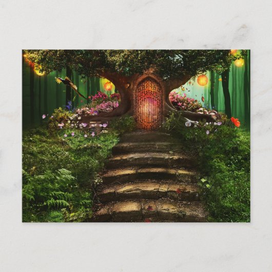 Waldgasthaus-Postkarte Postkarte (Vorderseite)