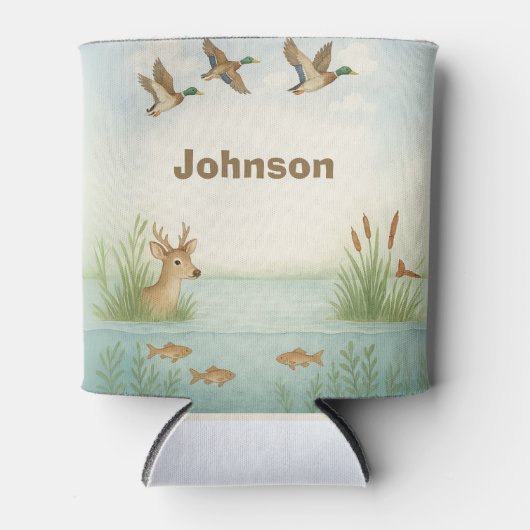 Waldgebiete im Freien können sich kühlen Dosenkühler (Vorderseite)