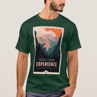 Waldgebirgslandschaft 1 T-Shirt