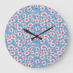 Waldgeflüster Große Wanduhr
