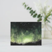 Waldgeheimnis Postkarte (Stehend Vorderseite)